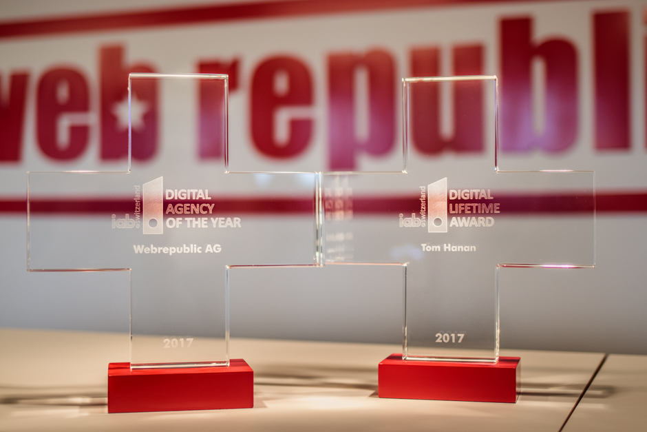 Webrepublic gewinnt ersten «Digital Agency of the year»-Award 